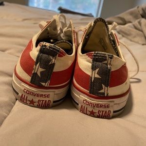 American flag converse shoes